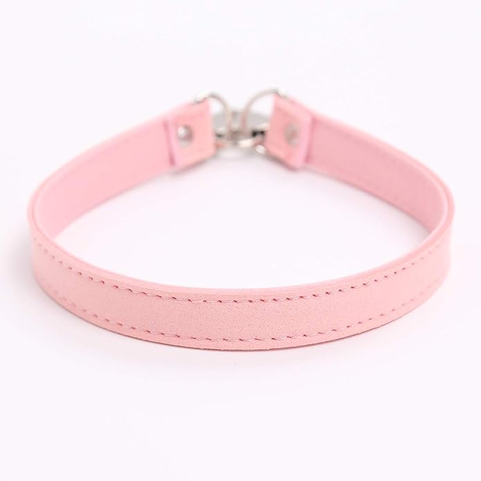 Succuba Padlock Collar Necklace Lolita Collar Cat Kitty Velvet Necklace