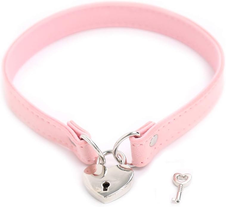 Succuba Padlock Collar Necklace Lolita Collar Cat Kitty Velvet Necklace