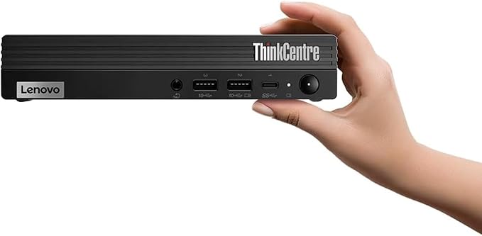 Lenovo ThinkCentre M70q Tiny 1L Business Desktop Computer, 12th Gen Intel Hexa-Core i5-12500T (Beat i7-11700T), 16GB DDR4 RAM, 256GB PCIe SSD, WiFi 6, Bluetooth 5.1, Windows 11 Pro