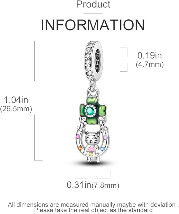 MULA 925 Sterling Silver Charms for Bracelets and Necklaces Airplane Passport Dangle Pendants Beads Butterfly Dragonfly Charms Jewelry Charm for Women