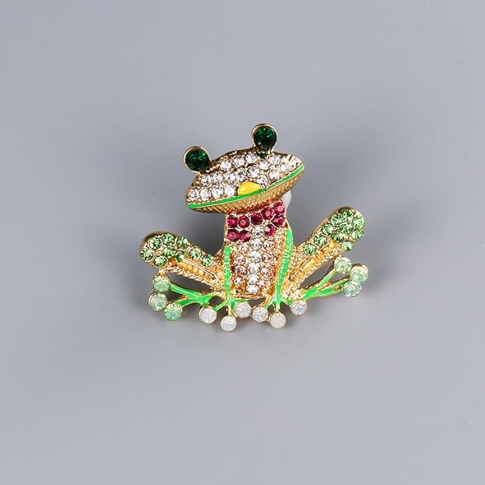 Animal-Shaped Rhinestone Brooch Set, Alloy Diamond Pin, Crystal Vintage Brooch, Animal Lapel Pin, Formal Pin Suitable for Men and Women