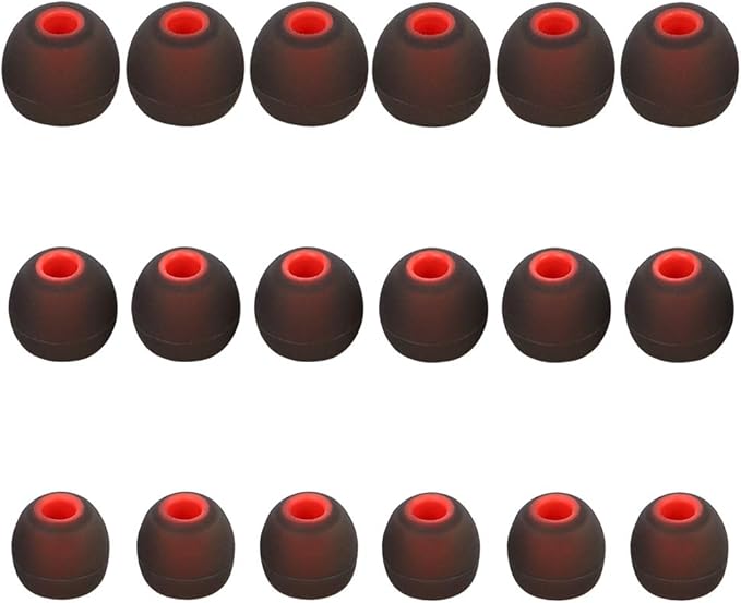 Brandless Silicone Earbud Tips Replacement Earbuds Cap Eartips Tips Eargels 9 Pairs SML