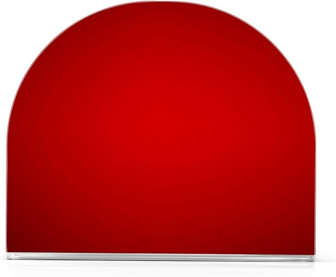 Napkin Holder, Plain Red Solid Color Napkin Holder for Table Standing Napkin Holders for Table, Kitchen & Dining Room Decor