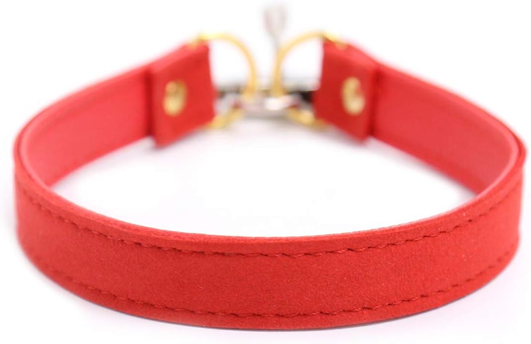 Succuba Padlock Collar Necklace Lolita Collar Cat Kitty Velvet Necklace