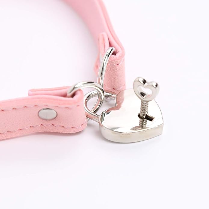 Succuba Padlock Collar Necklace Lolita Collar Cat Kitty Velvet Necklace