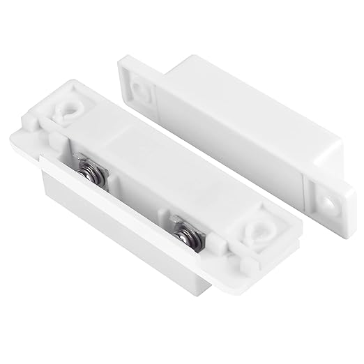 MC-31 Surface Mount Wired NC Door Contact Sensor Alarm Magnetic Reed Switch White 5 Pair