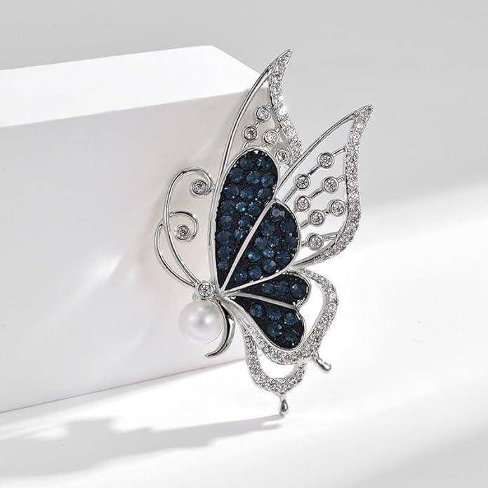 Animal Brooch for Women Girls Rhinestone Animal Brooch Lapel Pin Jewelry Gift for Mom Wife
