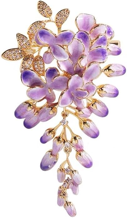 Brooch Pin - Gold Plated | Ideal Gift for Mom & Wife on Thanksgiving Day, Birthdays & Weddings
