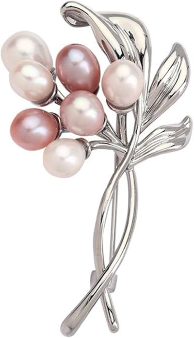 Rhinestone Flower Brooch Austrian Crystal Flower Pin 18k Gold Plated Floral Brooch Lapel Pin Jewelry Mother's Day Birthday Gifts for Mom Wife