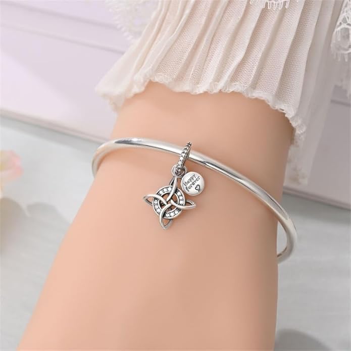 925 sterling silver bracelet necklace pendant, women's jewelry, a charming pendant suitable for matching the original bracelet, perfect for parties, birthdays, and as a jewelry gift