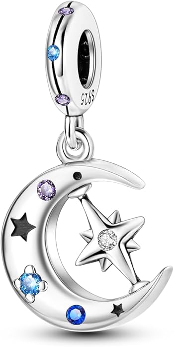 MULA 925 Sterling Silver Charms for Bracelets and Necklaces Airplane Passport Dangle Pendants Beads Butterfly Dragonfly Charms Jewelry Charm for Women