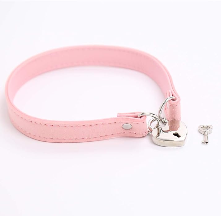 Succuba Padlock Collar Necklace Lolita Collar Cat Kitty Velvet Necklace