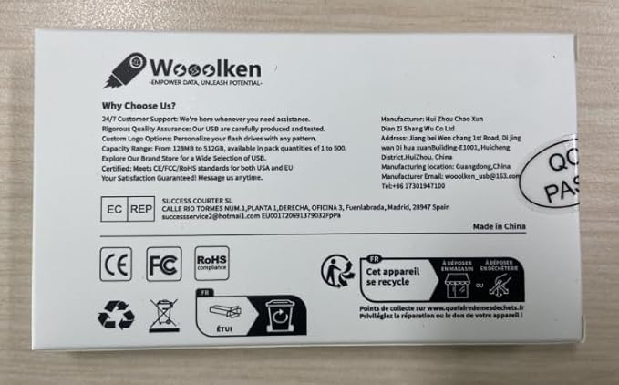 USB 3.0 Flash Drive 32GB 5 Pack, Wooolken High Speed USB 3.0 Thumb Drives Sleek Metal Flash Drives with Keychains, Memory Stick, USB Drive for PC/Computers/Mac/Laptops
