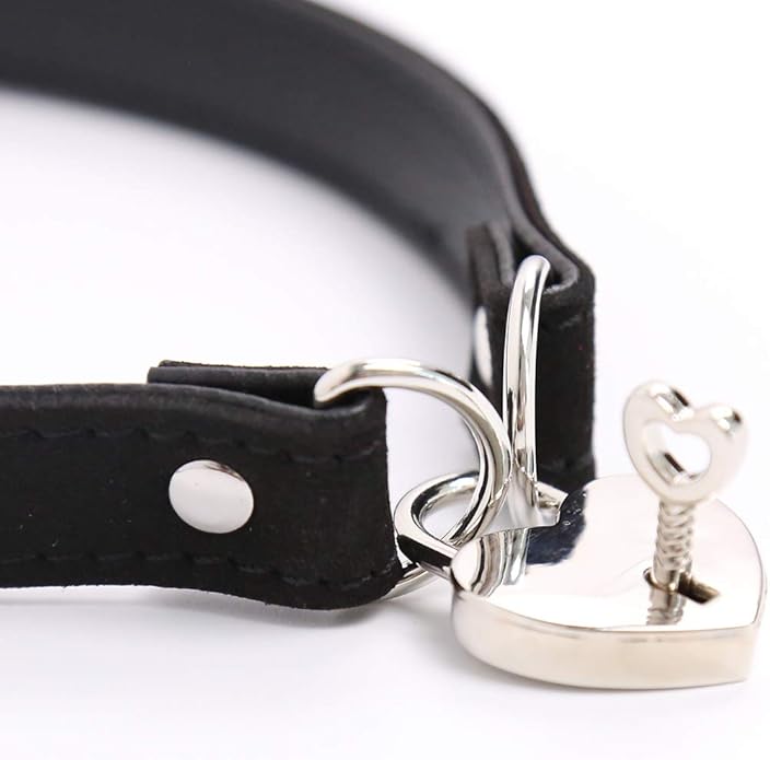 Succuba Padlock Collar Necklace Lolita Collar Cat Kitty Velvet Necklace