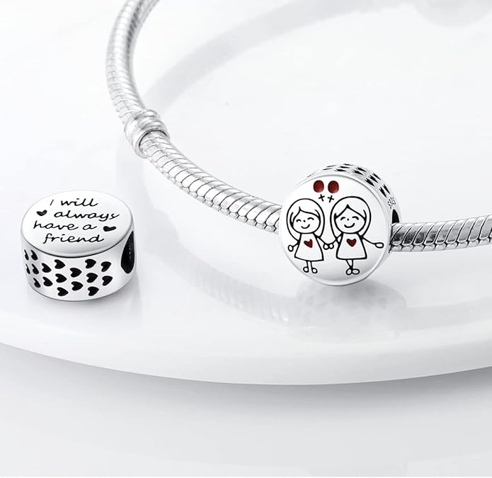 MULA 925 Sterling Silver Charms for Bracelets and Necklaces Family Letters Dangle Pendants Airplane Travel Beads Family Tree Jewelry Charms for Women