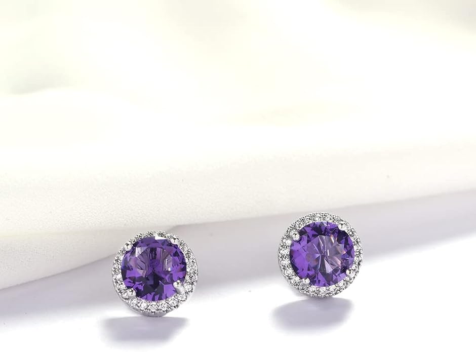 YOQUCOL 10MM Cubic Zirconia Crystal Clip On Stud Earrings Round Non Pierced Earrings for Women