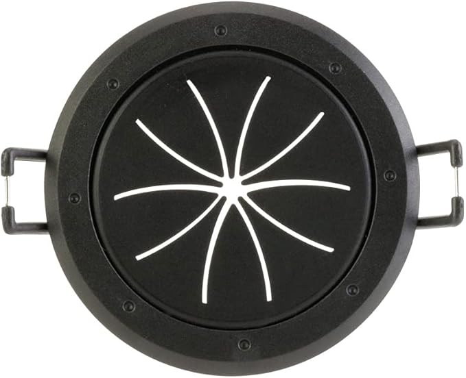 Construct Pro Speedy Spring-Lock Cable Pass Through Port, 2 inch Inner Diameter, Black CON6061SPZ