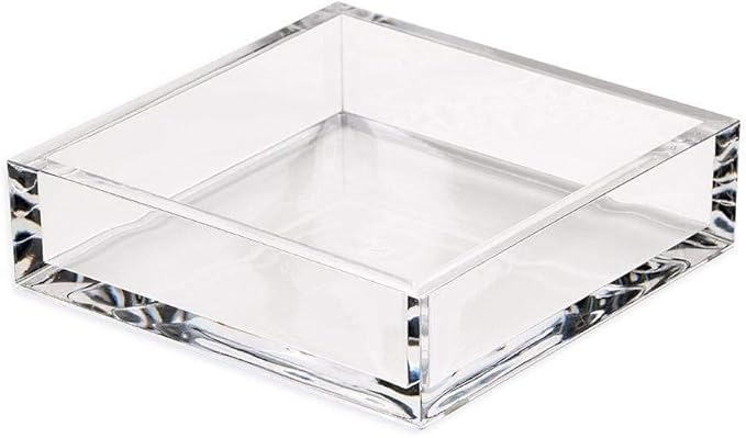 Caspari Acrylic Luncheon Napkin Holder, Clear, 1