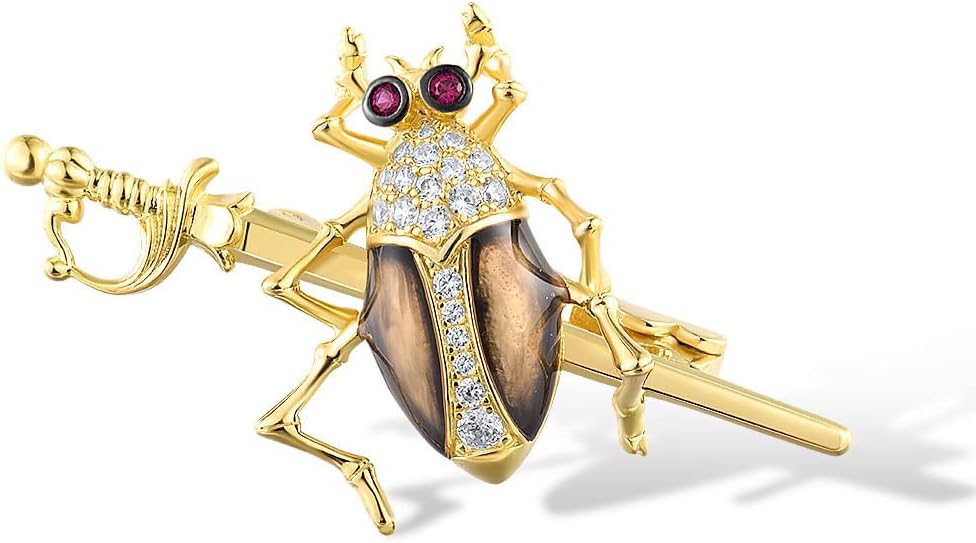 Santuzza 925 Sterling Silver Enamel Brooch Pin for Women