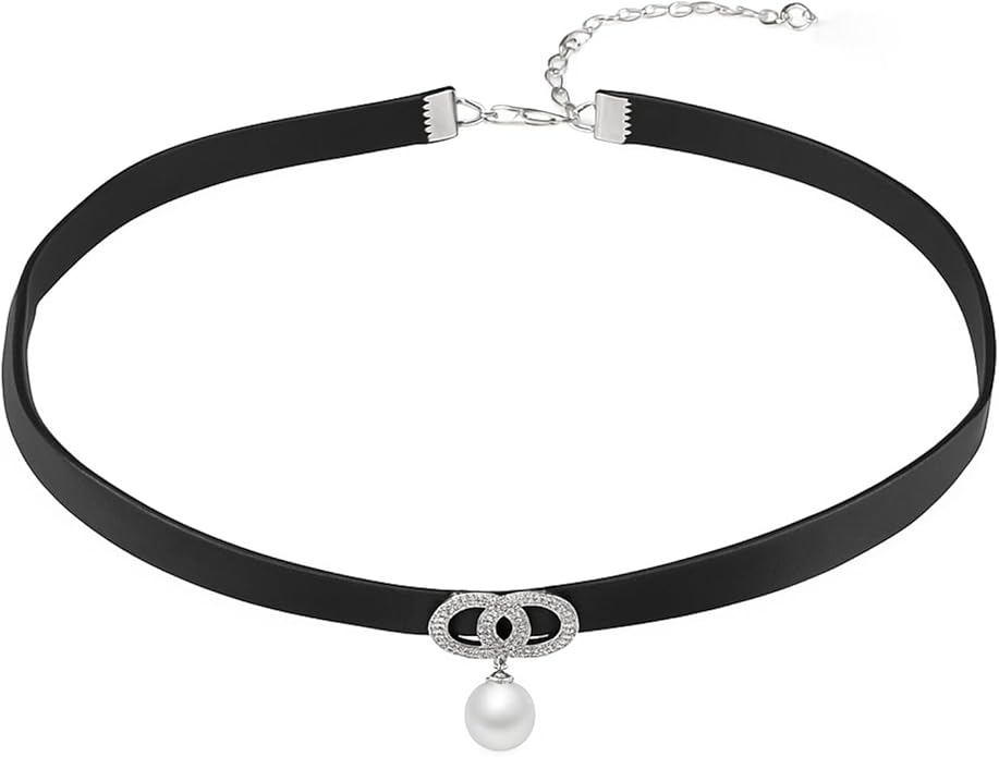 6pcs Costume Choker Necklace Women Black Lace Goth Vampire Accessories for Gothic Clothes