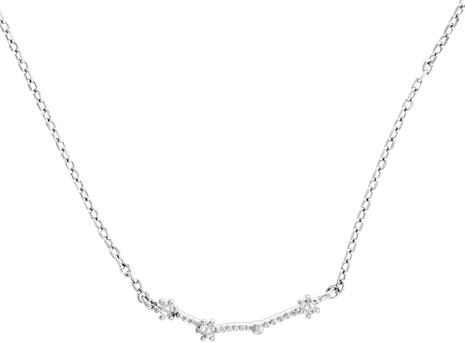 PAVOI 14K Gold Plated Astrology Constellation Horoscope Zodiac Necklace 16-18"