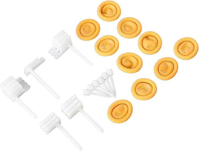 21 Pcs Hard Drive Head Replacement Comb Set, HDD Data Recovery Tool Kit with ABS Magnetic Head Repair Combs for Secure Fixation 104 123 203 302 403