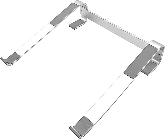 Aluminum Drum Controller Stand Portable Cooling Stand Compatible with NI Maschine Plus MK3/Ableton Push 3 (Silver)