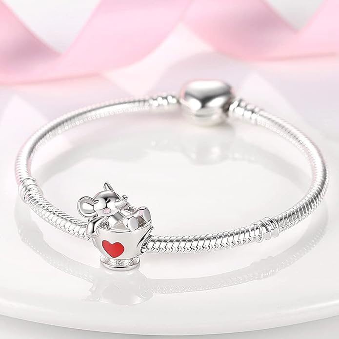MULA 925 Sterling Silver Charms for Bracelets and Necklaces Airplane Passport Dangle Pendants Beads Butterfly Dragonfly Charms Jewelry Charm for Women