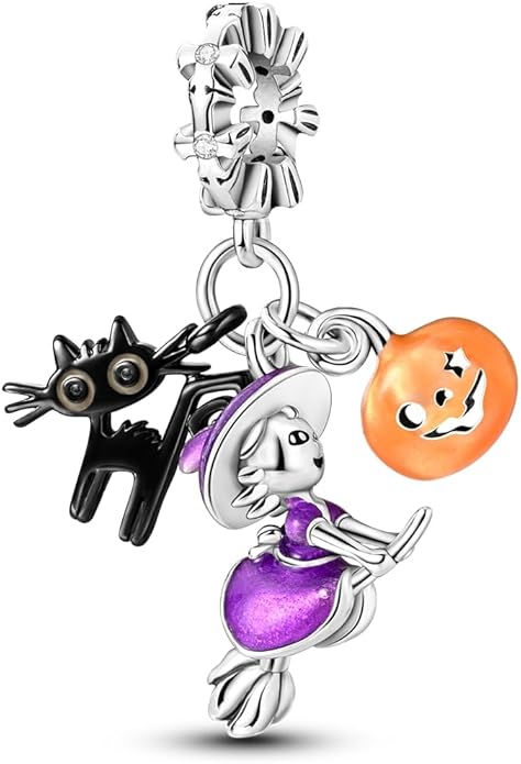 MULA 925 Sterling Silver Charms for Bracelets and Necklaces Airplane Passport Dangle Pendants Beads Butterfly Dragonfly Charms Jewelry Charm for Women