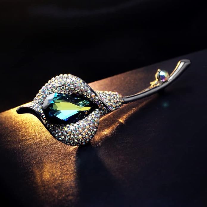 Brooch Pins For Women Fashion, Flower Brooches Jewelry For Women Floral Series Brooches And Pins Designer Lady's Costume