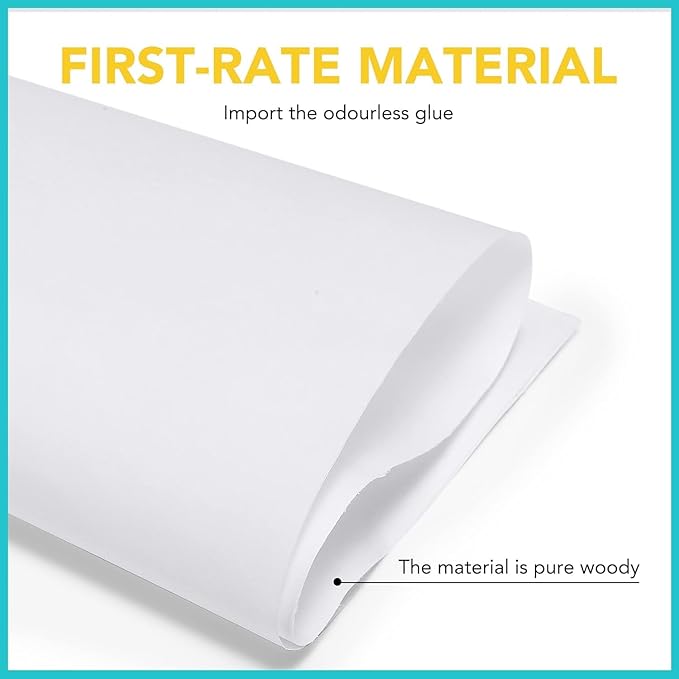 GSSUSA 16x6x12 Inches Large Paper Bags with Handles, 6000 Pack White Paper Gift Bag, Recyclable Kraft Paper Shopping Bags for Small Business, Party Favor, Craft Bag for Boutique