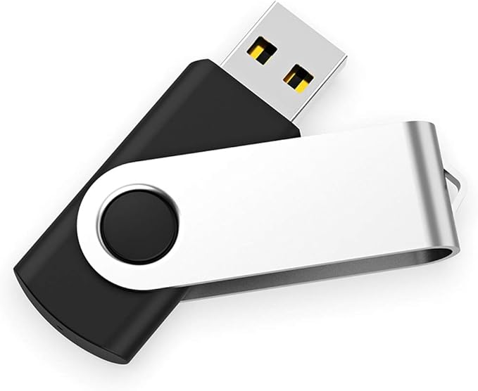 USB Flash Drive 16GB 100 Pack, Bulk USB 2.0 Thumb Drives Swivel Memory Stick Jump Pen, 16 Gig 100 Pieces