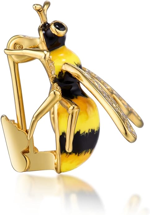 Santuzza 925 Sterling Silver Enamel Brooch Pin for Women