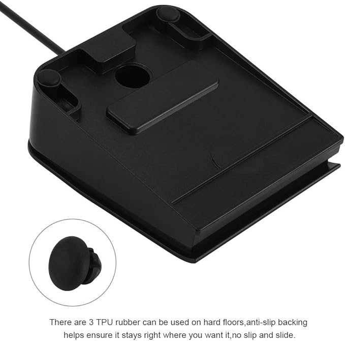 iKKEGOL Upgraded USB Single Foot Pedal Optical Switch Control One Key Program Computer Keyboard Mouse Game Action HID