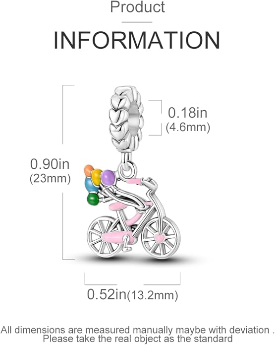 NARMO S925 Sterling Silver Charms Hamsa Charm for Pandora Bracelets Cross Charms for Bracelets Perfume High Heels Dangle Charms Silver Charms for Women