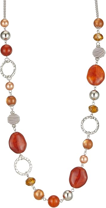 PEARL&CLUB Long Beaded Necklaces For Women - Sweater Chain Fashion Jewelry Necklace Gifts For Women