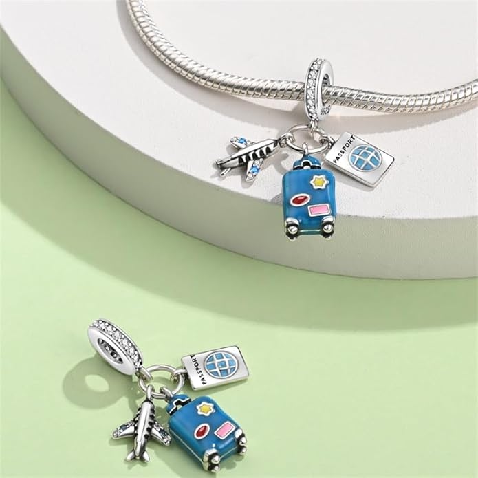 925 sterling silver bracelet necklace pendant, women's jewelry, a charming pendant suitable for matching the original bracelet, perfect for parties, birthdays, and as a jewelry gift