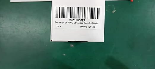 Fermerry 24 AWG Stranded Wire Spool 10ft Each 6 Colors Flexible 24 Gauge Silicone Hook up Wire Kit Electrical Tinned Copper Wire