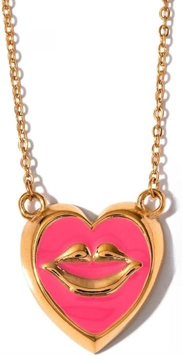 IBARA Women Gold Dianty Necklace Sun Crescent Moon Star Evil Eye Lock Lovely Heart Flower Butterfly Pearl Pendant Coin Necklaces 18K Gold CZ Diamond Filled Chain Boho Beach Simple Handmade Jewelry