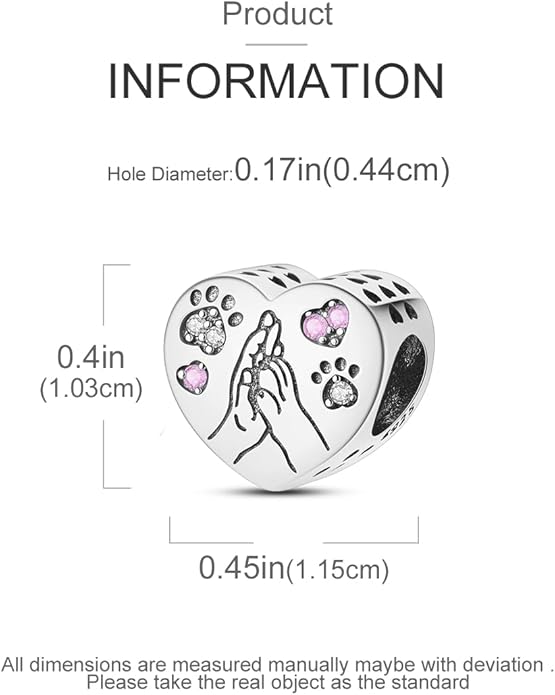 NARMO S925 Sterling Silver Charms Hamsa Charm for Pandora Bracelets Cross Charms for Bracelets Perfume High Heels Dangle Charms Silver Charms for Women