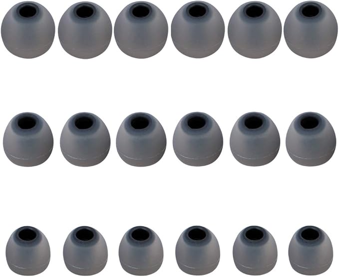 Silicone Earbud Tips Replacement Earbuds Cap Eartips Tips Eargels 9 Pairs S M L