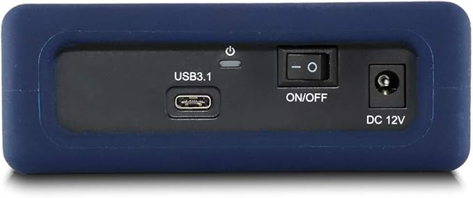 Oyen Digital Novus 20TB External USB-C 7200RPM Hard Drive, (3N1-C-20T-BL)