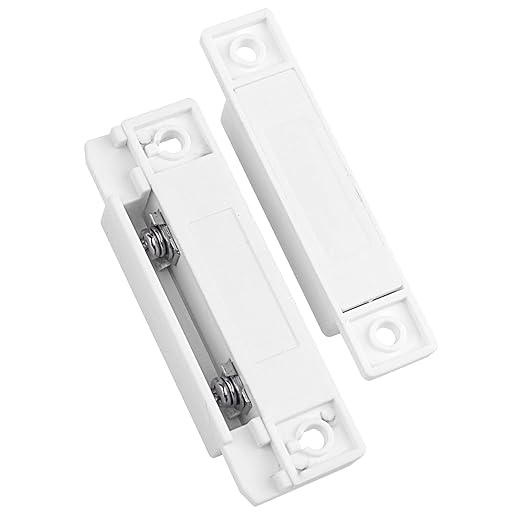 MC-31 Surface Mount Wired NC Door Contact Sensor Alarm Magnetic Reed Switch White 10pcs
