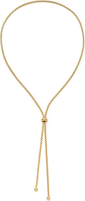 Gold Silver Necklace for Women Y Chain Adjustable Gold Long Necklaces Fashion Dainty Jewelry