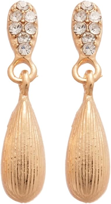 Gold Dangle Earrings for Women Chunky Stud Earrings 14K Gold Plated Hypoallergenic Statement Earring Dangle Drop Earrings Trendy Fashion Chunky Earings Jewelry for Women Gifts