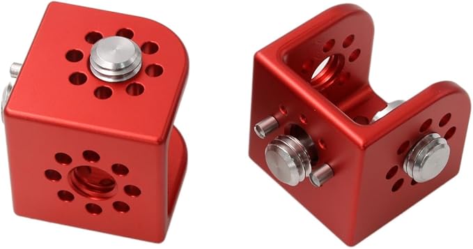 Block 3/8" Thread Bracket Lock Mounting Adapter Right Angle for ARRI Sony RED Camera Lens Motor Teradek Wireless Red