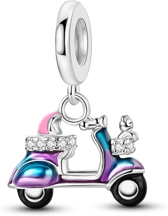 MULA 925 Sterling Silver Charms for Bracelets and Necklaces Airplane Passport Dangle Pendants Beads Butterfly Dragonfly Charms Jewelry Charm for Women