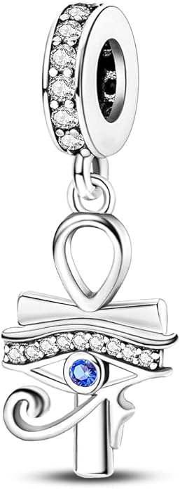 MULA 925 Sterling Silver Charms for Bracelets and Necklaces Family Letters Dangle Pendants Airplane Travel Beads Family Tree Jewelry Charms for Women