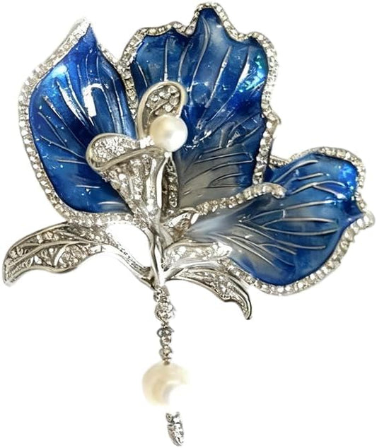 Brooch Pin - Gold Plated | Ideal Gift for Mom & Wife on Thanksgiving Day, Birthdays & Weddings