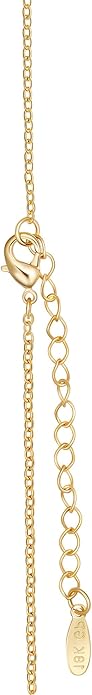 Barzel 18K Gold Plated Leopard Heart Earring & Necklace Set with Austrian Crystals, 18 Inches with 2 Inches Extension - Made In Brazil
